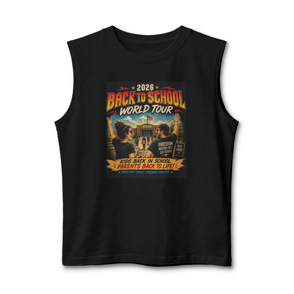 Back to School World Tour 2026 Muscle Tank