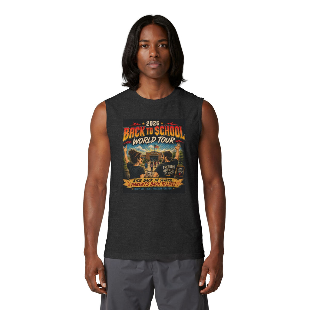 Back to School World Tour 2026 Muscle Tank