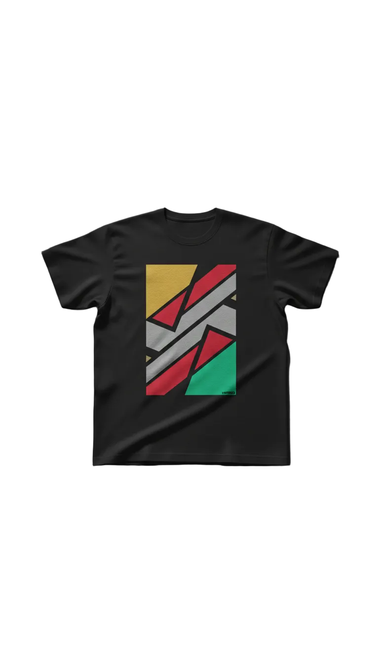Matte Black Bold Type Tee