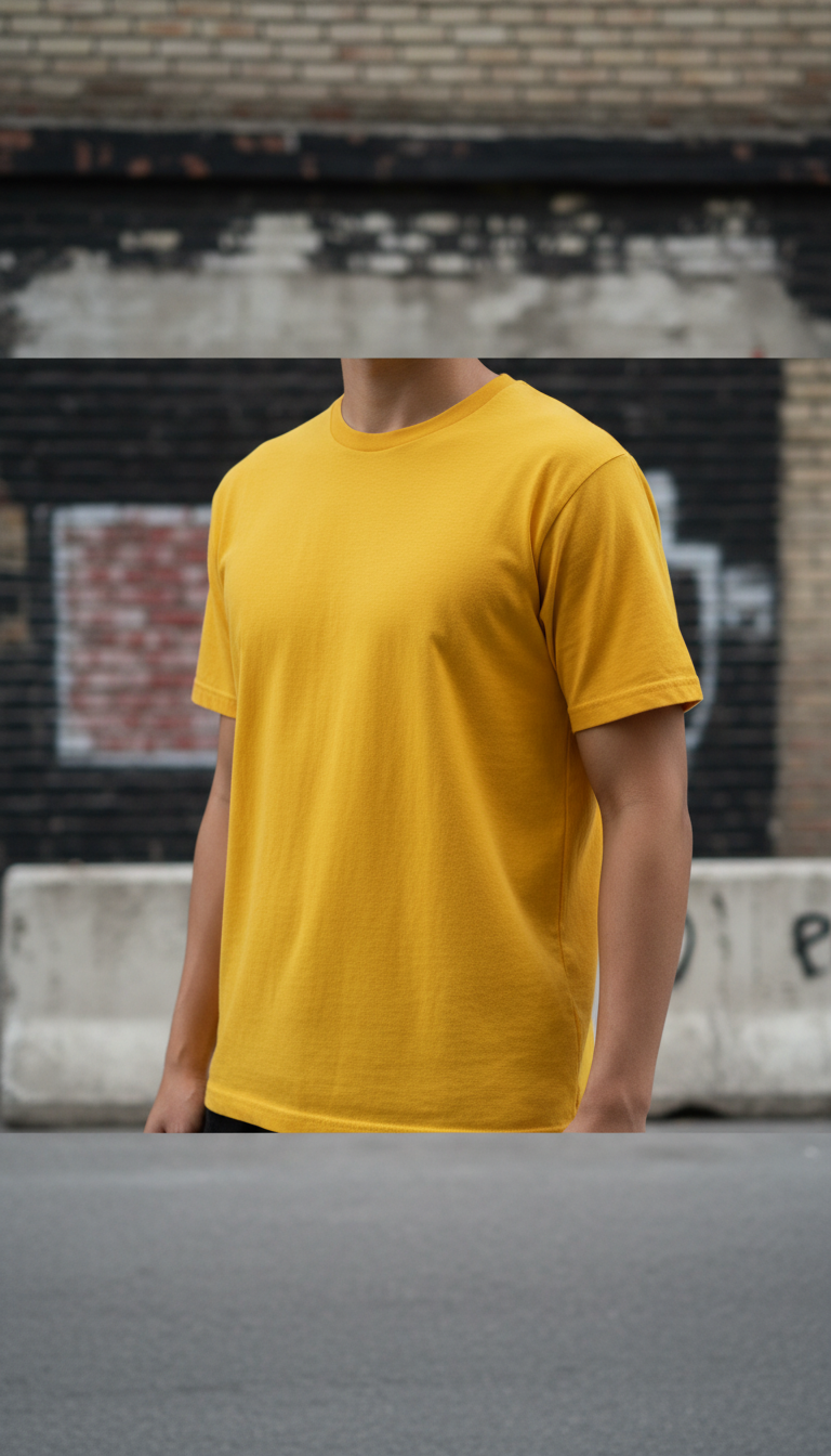 Victory Yellow Motivational Tee