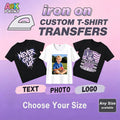 Custom Logo & Photo DTF Transfers