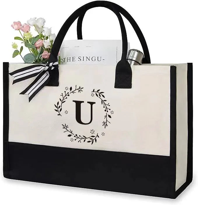 Personalized Canvas Tote Bag