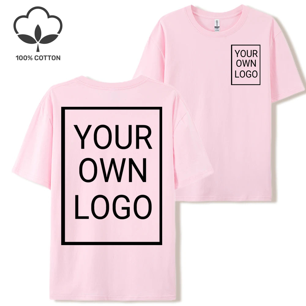 Custom Double-Sided Logo Women’s T-Shirt