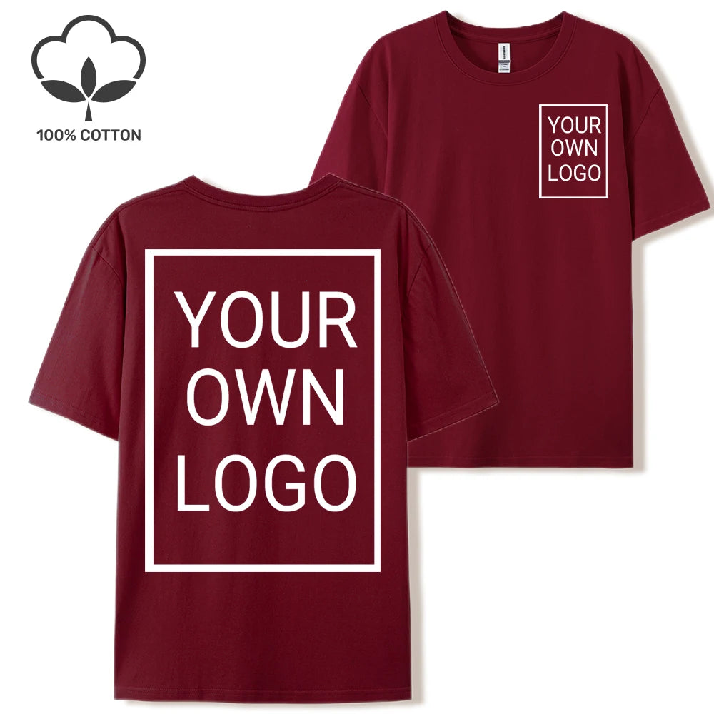 Custom Double-Sided Logo Women’s T-Shirt