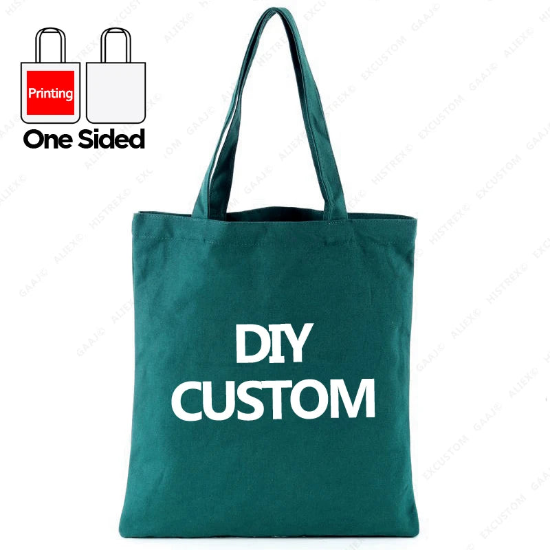 Custom 100% Cotton Canvas Tote Bag