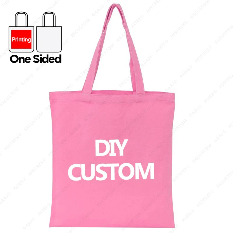 Custom 100% Cotton Canvas Tote Bag
