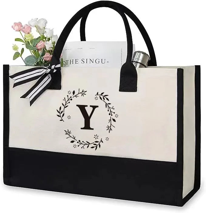 Personalized Canvas Tote Bag
