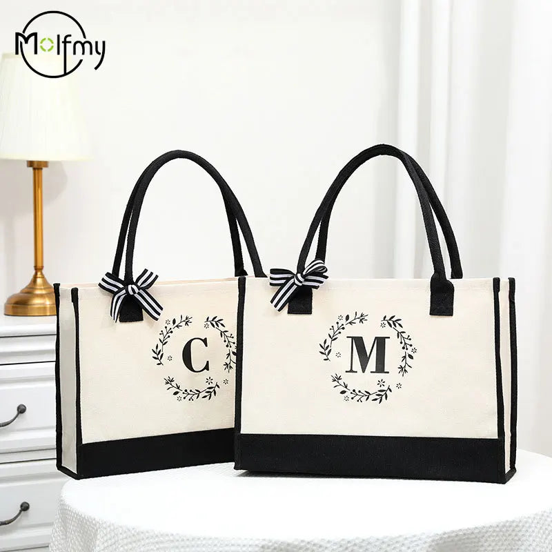 Personalized Canvas Tote Bag