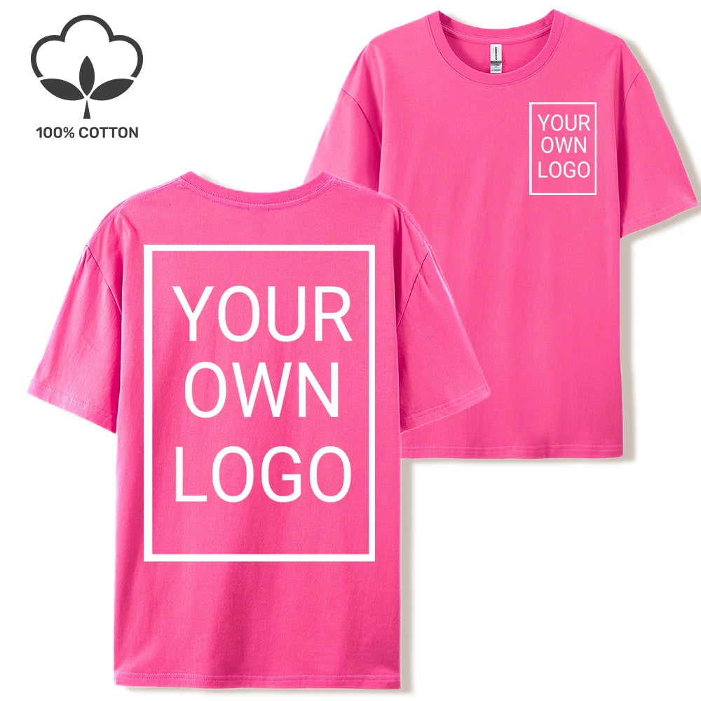 Custom Double-Sided Logo Women’s T-Shirt