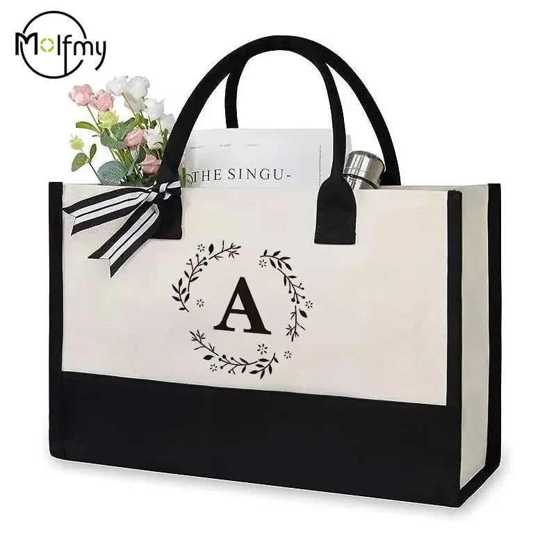 Personalized Canvas Tote Bag