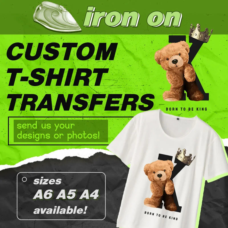 Custom Logo Iron-On Transfer Patches