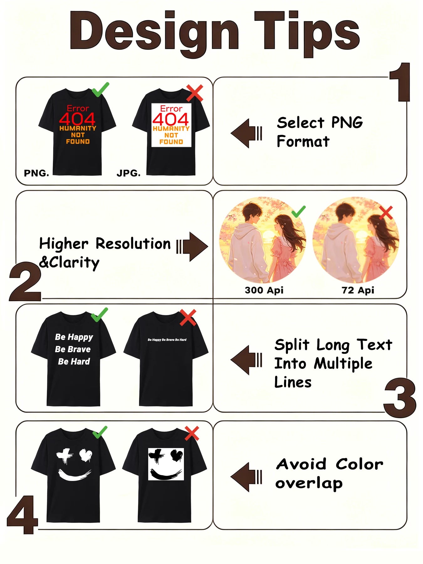 Personalized Y2K Custom Print T-Shirt