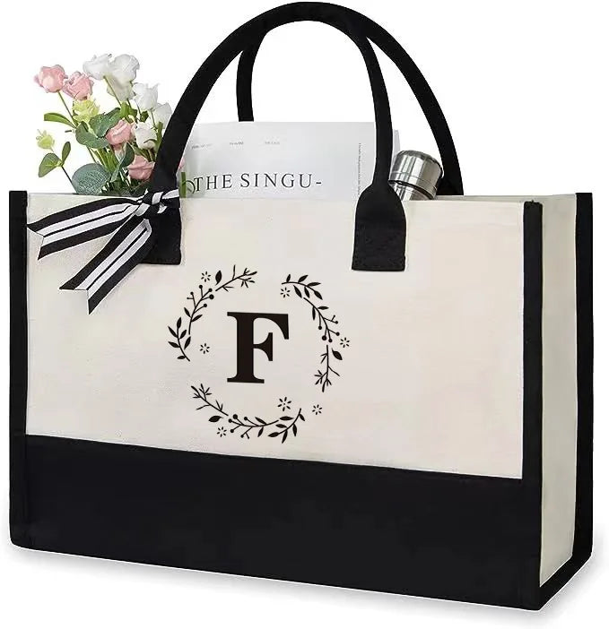 Personalized Canvas Tote Bag