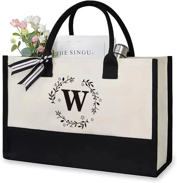 Personalized Canvas Tote Bag
