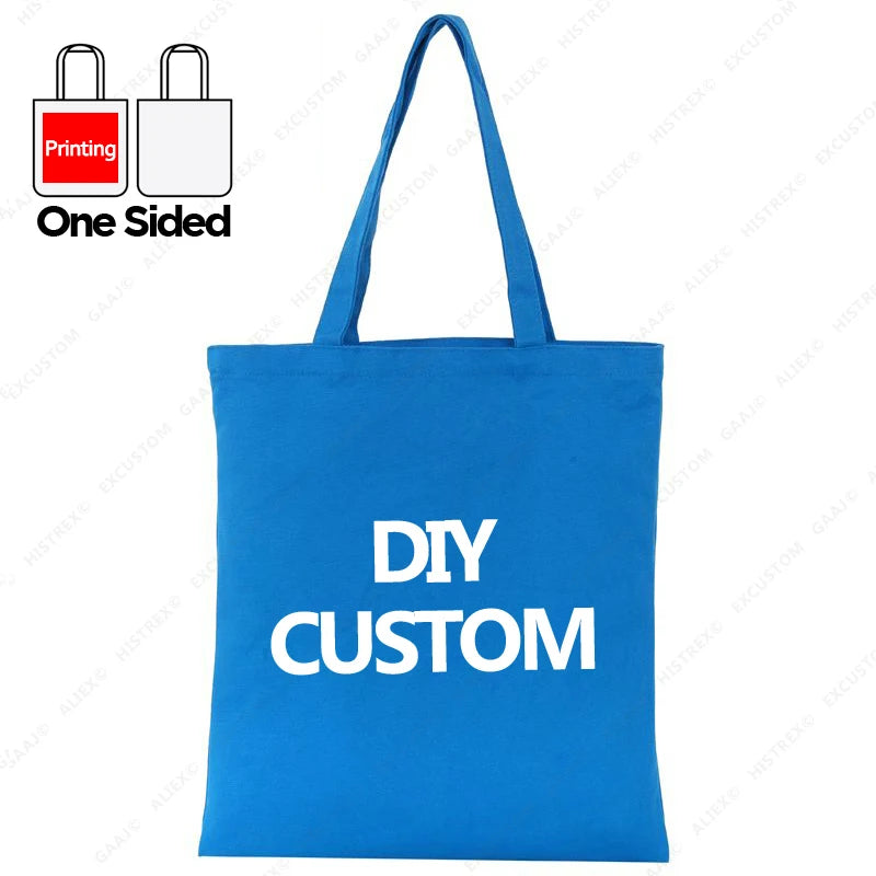 Custom 100% Cotton Canvas Tote Bag