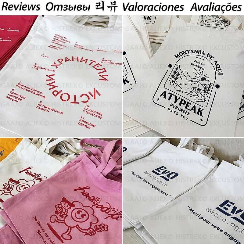 Personalized Cotton Canvas Tote Bag