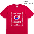 Custom Team & Sports Cotton T-Shirt