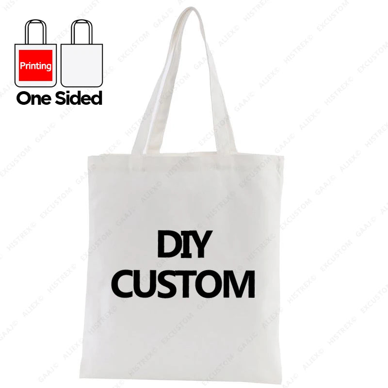 Custom 100% Cotton Canvas Tote Bag