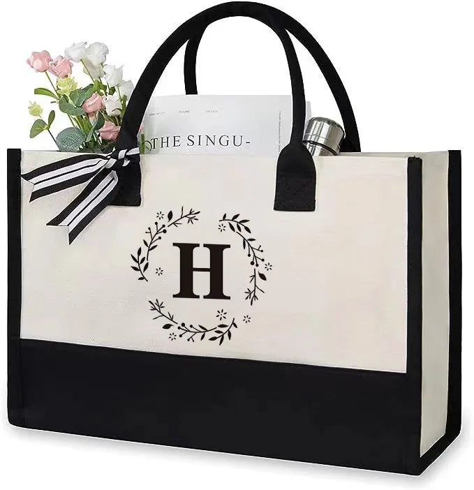 Personalized Canvas Tote Bag