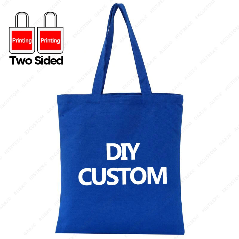 Custom 100% Cotton Canvas Tote Bag