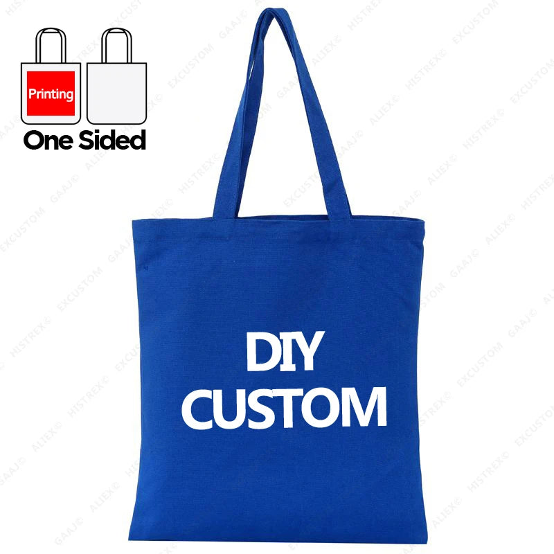 Custom 100% Cotton Canvas Tote Bag